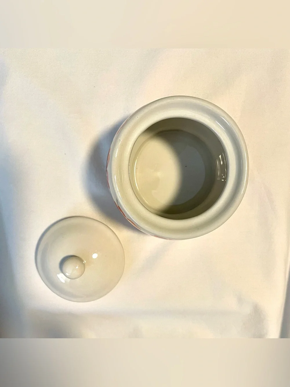 *VTG* Pioneer Woman Sugar Bowl w/Lid-Floral Stoneware Dish-Retro/Vintage/Ceramic